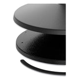 Tatco Adjusta-Tape Crowd Control Base Only, Steel, 14" Deep, Black, 2/Box (TCO11711) Case of 2