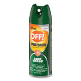 OFF!® Deep Woods Sportsmen Insect Repellent, 6 oz Aerosol Spray, 12/Carton (SJN334684) Case of 12