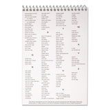 Mead® Spell-Write Wirebound Steno Pad, Gregg Rule, Randomly Assorted Cover Colors, 80 White 6 x 9 Sheets (MEA43082) Each