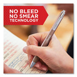 Sharpie® S-Gel™ S-Gel Premium Metal Barrel Gel Pen, Retractable, Medium 0.7 mm, Black Ink, Gun Metal Gray Barrel, Dozen (SAN2147528) 1 Dozen