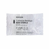 McKesson Cohesive Bandage 2 Inch X 5 Yard Self-adherent Closure Purple / Pink / Green / Light Blue / Royal Blue / Red NonSterile Standard Compression (1032955_CS) 36/CS