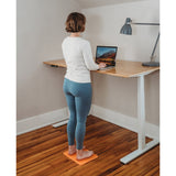 Kanjo Acupressure Foot Mat Orange PVC Plastic 10-1/2 X 13-1/2 Inch (1236441_EA) 1/EA