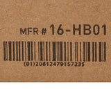 McKesson Hairbrush Polypropylene Bristles 7.6 Inch (472580_BX) 12/BX