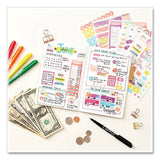 Avery® Budgeting Planner Stickers, Budget Theme, Assorted Colors, 1,224/Pack (AVE6788) Pack of 1224