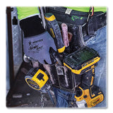 MCR™ Safety Ninja Nitrile Coating Nylon/Spandex Gloves, Black/Gray, Small, Dozen (CRWN96790S) 1 Dozen