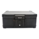 Honeywell Fire and Waterproof Safe Chest with Carry Handle, 16 x 12.6 x 6.6, Black (HWL1533) Each
