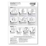 Command™ Medium Wire Hooks, Metal Wire, Silver/White, Supports 2 lb, 13/Pack (MMM1706513) Pack of 13