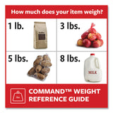 Command™ Picture Hanging Strips, Removable, Holds Up to 4 lbs per Pair, Large, 0.63 x 3.63, White, 20 Pairs/Pack (MMM1720620) Pack of 20