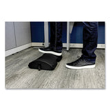 3M™ Foot Rest for Standing Desks, 19.98w x 11.97d x 4.2h, Black (MMMFR200B) Each