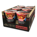 Nissin® Cup Noodles Stir Fry, Teriyaki Beef, 3 oz Cup, 6/Carton (NSFNIS42401) Case of 6