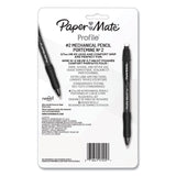 Paper Mate® Profile Mechanical Pencils, 0.7 mm, HB (#2), Black Lead, Assorted Barrel Colors, 4/Pack (PAP2105703) Pack of 4