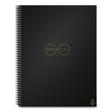 Rocketbook Core Smart Notebook, Dotted Rule, Black Cover, (16) 11 x 8.5 Sheets (RKBLRCAFR) Each