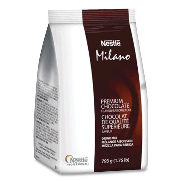 Nescafé® Premium Hot Chocolate Mix, 1.75 lb Bag, 4/Carton (NES10343CT)