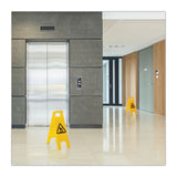 Boardwalk® Site Safety Wet Floor Sign, 2-Sided, 10 x 2 x 26, Yellow (BWK26FLOORSIGN) Each