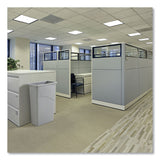 Boardwalk® Slim Waste Container, 23 gal, Plastic, Gray (BWK23GLSJGRA) Each