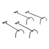 Fellowes® Desk Tray Stacking Posts for 3" Capacity Trays, Wire, Black, 4 Posts/Set (FEL63112) Set of 4