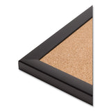 U Brands Cork Bulletin Board, 23 x 17, Tan Surface, Black Frame (UBR026U0001) Each