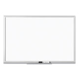 U Brands Magnetic Dry Erase Board with Aluminum Frame, 35 x 23, White Surface, Silver Frame (UBR071U0001) Each