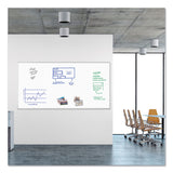 U Brands Magnetic Dry Erase Board with Aluminum Frame, 95 x 47, White Surface, Silver Frame (UBR2891U0001) Each