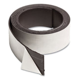 U Brands Magnetic Adhesive Tape Roll, 1" x 4 ft, Black (UBRFM2020) 1 Roll