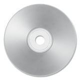 Verbatim® CD-R Printable Recordable Disc, 700 MB/80 min, 52x, Spindle, Silver, 100/Pack (VER95256) Each