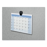 Fellowes® Partition Additions Clips, 40 Sheet Capacity, Dark Graphite, 4/Pack (FEL75270) Pack of 4