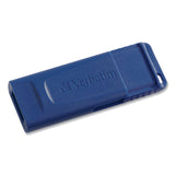 Verbatim® Classic USB 2.0 Flash Drive, 16 GB, Blue, 5/Pack (VER99810) Pack of 5