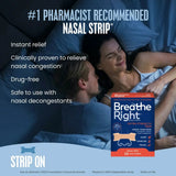 Breathe Right® Extra Strength Allergy Relief Nasal Strip 26 per Box (1231561_BX) 26/BX