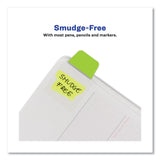 Avery® Ultra Tabs Repositionable Tabs, Mini Tabs: 1" x 1.5", 1/5-Cut, Assorted Neon Colors, 80/Pack (AVE74762) Pack of 80