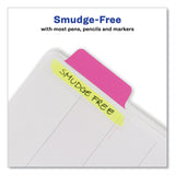 Avery® Ultra Tabs Repositionable Tabs, Margin Tabs: 2.5" x 1", 1/5-Cut, Assorted Neon Colors, 24/Pack (AVE74767) Pack of 24