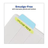 Avery® Ultra Tabs Repositionable Tabs, Margin Tabs: 2.5" x 1", 1/5-Cut, Assorted Pastel Colors, 48/Pack (AVE74867) Pack of 48