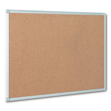 MasterVision® Earth Cork Board, 48 x 36, Tan Surface, Silver Aluminum Frame (BVCCA051790) Each