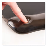 Fellowes® Gel Crystals Keyboard Wrist Rest, 18.5 x 2.25, Black (FEL9112201)