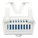 Big D Industries Non-Para Toilet Bowl Block, Lasts 30 Days, Evergreen Scent, White, 12/Box (BGD661) Box of 12