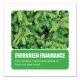 Big D Industries Extra Duty Urinal Screen with Non-Para Block, Evergreen with Enzymes Scent, White, Dozen (BGD660) Box of 12