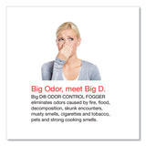 Big D Industries Odor Control Fogger, Original Scent, 5 oz Aerosol Spray, 12/Carton (BGD341) Case of 12