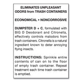 Big D Industries Dumpster D Plus C, Neutral, 25 lb Bucket (BGD178) Each