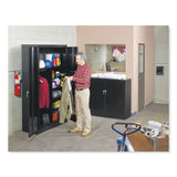 Tennsco Assembled Jumbo Steel Storage Cabinet, 48w x 24d x 78h, Light Gray (TNNJ2478SULGY) Each