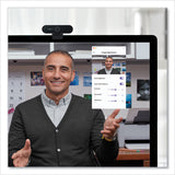 Logitech® BRIO Ultra HD Webcam, 1920 pixels x 1080 pixels, Black (LOG960001105) Each