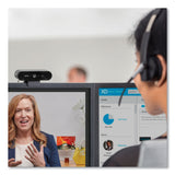 Logitech® BRIO Ultra HD Webcam, 1920 pixels x 1080 pixels, Black (LOG960001105) Each