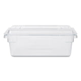 Rubbermaid® Commercial Food/Tote Box Lids, 12 x 18, Clear, Plastic (RCP3310CLE) Each