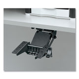 Fellowes® Adjustable Standard Keyboard Platform, 20.25w x 11.13d, Graphite/Black (FEL93841) Each