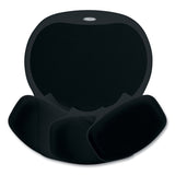 Fellowes® Easy Glide Gel Mouse Pad with Wrist Rest, 10 x 12, Black (FEL93730) Each