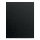 Fellowes® Futura Presentation Covers for Binding Systems, Opaque Black, 11.25 x 8.75, Unpunched, 25/Pack (FEL5224701) 1 Case of 25