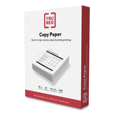 TRU RED Copy Paper, 92 Bright, 20 lb Bond Weight, 8.5 x 11, 500 Sheets/Ream, 8 Reams/Carton (TUD597024045) Case of 8