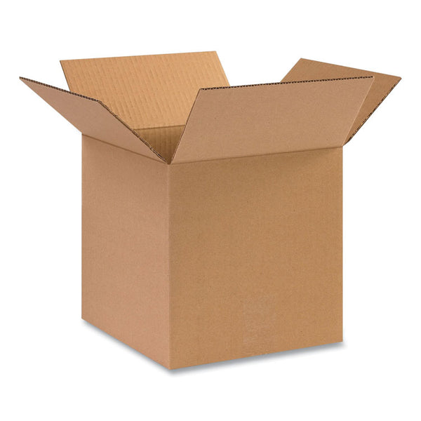 Coastwide Professional™ Fixed-Depth Shipping Boxes, Regular Slotted Container (RSC), 10" x 10" x 10", Brown Kraft, 25/Bundle (CWZ101010)