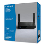 LINKSYS™ MAX-STREAM Mesh Wi-Fi 6 Router, 6 Ports, Dual-Band 2.4 GHz/5 GHz (LNKMR7350)