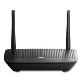 LINKSYS™ AC1200 Dual-Band Wi-Fi Router, 4 Ports, Dual-Band 2.4 GHz/5 GHz (LNKEA63504B)