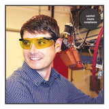 Smith & Wesson® Magnum 3G Safety Eyewear, Black Frame, Yellow/Amber Lens, 12/Box (KCC19826) Case of 12
