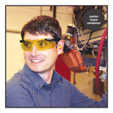 Smith & Wesson® Magnum 3G Safety Eyewear, Black Frame, Yellow/Amber Lens, 12/Box (ANS19826) Box of 12